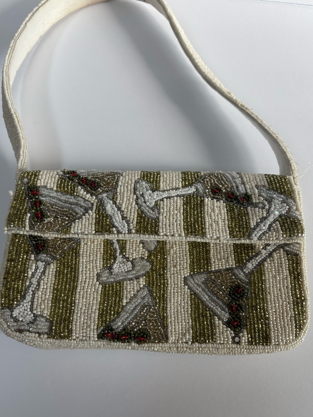NWOT Anthropologie The Fiona Beaded Bag Food & Drink Edition - Picture 4 of 14